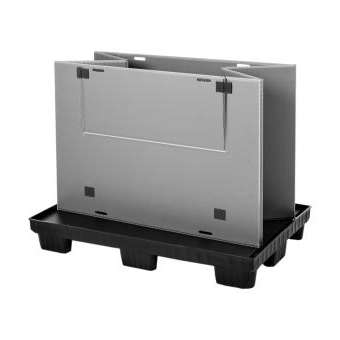 Opvouwbare palletbox 1200x800x900 mm ● MOP1208